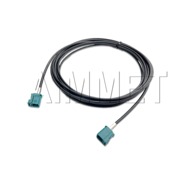 FAKRA straight F to F test cable for automotive module testing – AIMMET